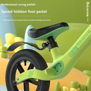Draisienne pour enfants de 1 à 6 ans sans pédales avec roues de 12 pouces et vitesses à 3 niveaux pour la maternelle - Product Image 2