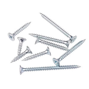Din7505 <span class=keywords><strong>viti</strong></span> <span class=keywords><strong>per</strong></span> <span class=keywords><strong>legno</strong></span> in acciaio di dimensioni su scheda di trucioli di <span class=keywords><strong>legno</strong></span> 25/80/120mm lunghezze testa di formaggio in zinco placcato vite svasata - Product Image 4