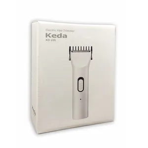 KEDA-cortadora de pelo profesional para hombres, cortapelos inalámbrico para estilistas, KD-166