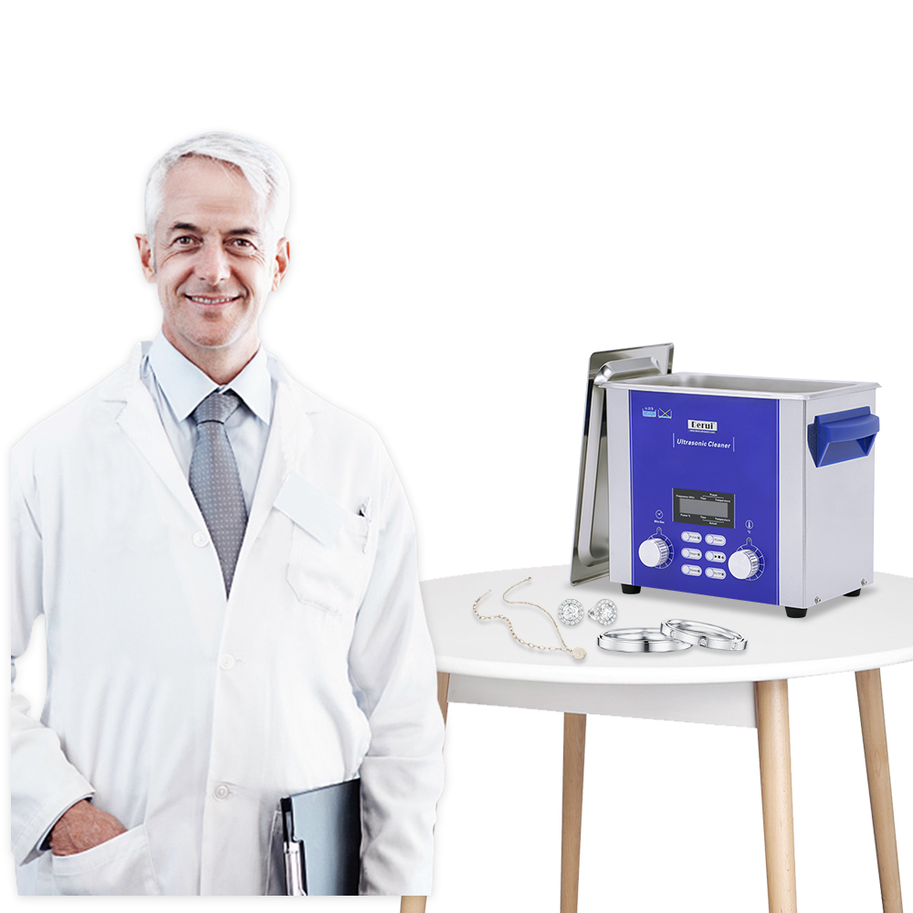 4.5 Liter Functional Ultrasonic Cleaner Suitable for Jewelry Rings Jewelry and Other Accessories