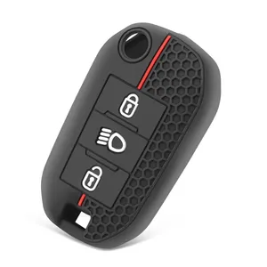 Custodia in silicone per chiave auto <span class=keywords><strong>Opel</strong></span> Corsa D E F Mokka 2024 <span class=keywords><strong>Grandland</strong></span> <span class=keywords><strong>X</strong></span> Cap Combo e Citroen C5 Aircross C4 Cactus C4x X7 - Product Image 2
