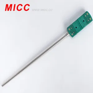 Đầu Cắm Mini Loại MICC K Và Cáp Cách Điện Khoáng Sản Dài 1M Đầu Dò Cặp Nhiệt Điện Loại K