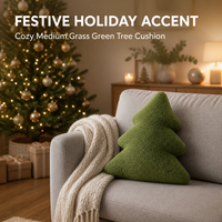 Oreiller décoratif en peluche homme pain d'épices coloré pour Noël, en polyester avec rembourrage en coton PP, cadeau unisexe en boîte, décoration de fêtes