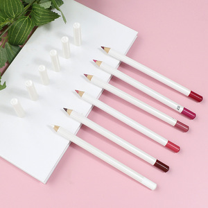 Logo privé quantité minimale de commande 50 pièces <span class=keywords><strong>crayon</strong></span> <span class=keywords><strong>contour</strong></span> des lèvres longue durée anti-taches <span class=keywords><strong>crayon</strong></span> <span class=keywords><strong>contour</strong></span> des lèvres hautement pigmenté pour façonner et sculpter les lèvres - Product Image 2