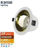 Lámpara Empotrable Decorativa para Interiores RONSE, Lámpara Inteligente Dali, Plafón LED, Foco de Techo, Luz Descendente
