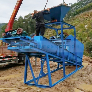 เครื่องล้างทรายแบบเกลียวพร้อมตะแกรงกรอง สำหรับโรงงานหิน การแยกดินและทราย อุปกรณ์ล้างถ่านหินสำหรับงานเหมือง - Product Image 1