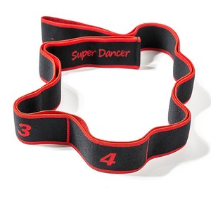 Latin Dance Elastic Band Yoga Stretching Belt 8-Segment Numbered Professional Training Belt For Kids And Adults Multi Color - Product Image 2