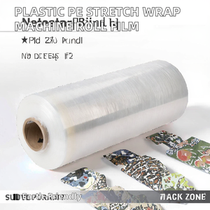 500m Premium Vietnam LLDPE <b>Laminated</b> <b>Machine</b> Stretch Film Translucent Smooth Surface High Tensile Strength Eco-Friendly - Product Image 2