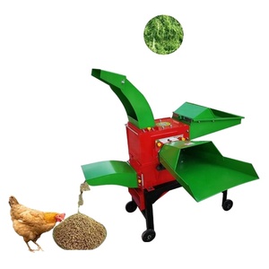 Picadora de Paja y Forraje para Granja, Máquina Cortadora de Heno y Pasto Pequeña - Product Image 1