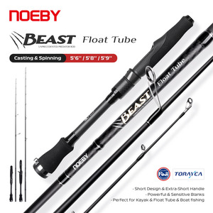 <span class=keywords><strong>Canne</strong></span> à pêche spinning BEAST <span class=keywords><strong>Float</strong></span> <span class=keywords><strong>Tube</strong></span> NBC592XH 1,72 m, action extra rapide, poignée EVA avec corps puissant et sensible - Product Image 1