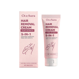 OCEAURA Products Soothing Smoothing Permanent Herbal Women <strong>Men</strong> Body <strong>Hair</strong> Removal <strong>Cream</strong> 100g - Product Image 1
