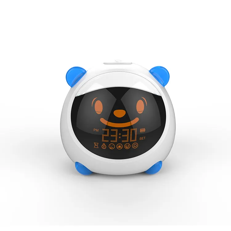 Digital Cute Smart Cartoon Alarm Clock Sleeptrainer Light For Kids