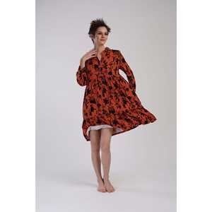 KADIN BELMANDO Robe décontractée 7/8 à double empiècement, colorée et unique, style tunique - Product Image 5