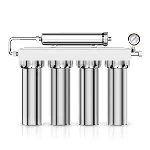 Household under sink 5 stages 304 stainless steel water filter/purifiers