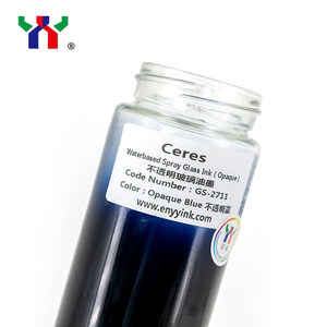 Inchiostro di vetro a base d'acqua blu opaco Ceres GS-2711 proprietà fisiche superiori - Product Image 5