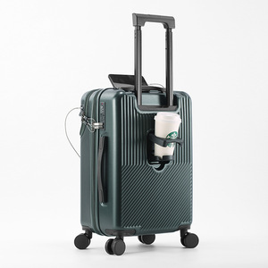 20 22 24 26 Inch Expandable Hardside Carry on Luggage With Front Compartment <strong>Lightweight</strong> Carry on <strong>Suitcase</strong> for Airplane - Product Image 4
