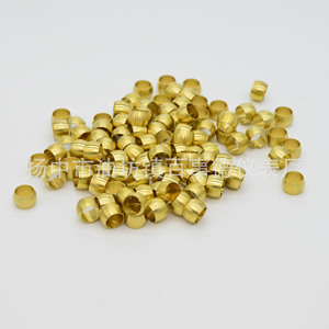 Factory Wholesale Supply of 6mm Thick Brass Drum-Shaped Ferrules Various Specifications <b>Conduits</b> & <b>Fittings</b> - Product Image 2