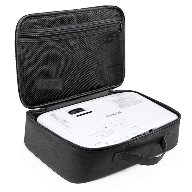Carrying Case Mini Waterproof Projector Carry Bags with Accessories Storage Pocket Travel Projector Dust Cover Storage Bag
