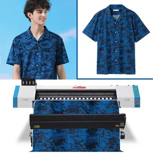 Inkjet Dye Sublimatie Foto Printers Volledige 4 Kleur Kleine Digitale Textiel T-shirt Sublimatie Printer Machine