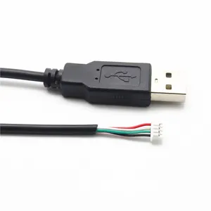 Charger Cable usb lighting cable assembly A male to MX 1.252.4P wire harness data cable