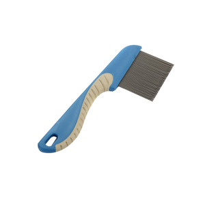 Steel Pin Comb For <b>Pet</b> Grooming With Abs Handle And Metal Teeth Multi Color Options - Product Image 3
