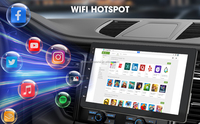 Autoradio Grandnavi 10,5 pouces 1DIN avec rotation à 360 degrés, Android 13, FM AM RDS, écran tactile, navigation GPS, unité principale CPAA