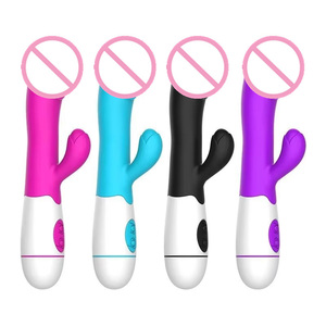 Vibratore di coniglio ricaricabile G-spot stimolatore clitorideo Dildo vibratore per le donne di masturbazione femminile vibratore giocattoli sessuali per le donne - Product Image 6