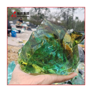 Glazen Blokken Gekleurde Landschapsarchitectuur Crushed Slakken Glas Rotsen Beste Prijs - Product Image 6