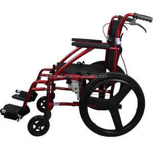 Roue de chaise en Aluminium Offre Spéciale réglable pliable 2019 <span class=keywords><strong>fauteuil</strong></span> <span class=keywords><strong>roulant</strong></span> thérapie de rééducation fournitures en Aluminium 2 ans Bush to lock - Product Image 2