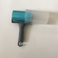 Qingle silikon waschbarer wiederverwendbarer haftender reinigungsfloss-roller für haustierhaar-tuch teppich-tuch-staubsauger