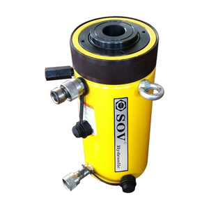 กระบอกไฮดรอลิกแบบกลวงสแตนเลสสตีล 60 ตัน แบบสองทาง สำหรับงานหนัก - Product Image 4