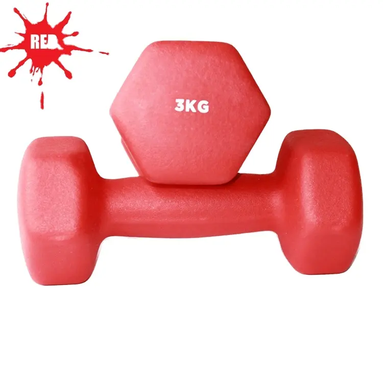 Wholesale Bodybuilding Hand Weight Women Neoprene Dumbbell Set