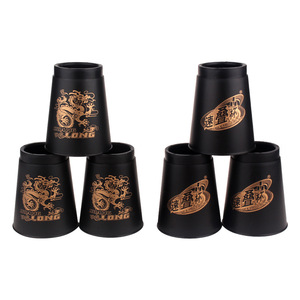 Yuxin Education Speed Stacking Cups 1806C Golden Dragon Design Entraînement Compétitif pour Adolescents de 7 à 14 Ans - Product Image 4