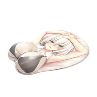 Tapis de bureau personnalisé OEM Tapis de souris de jeu Repose-poignet 3D Tapis de souris sexy pour bureau à domicile