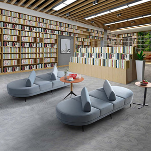 Sofá de doble cara estilo nórdico Prosperous Seat XY-SF2430 para bibliotecas, oficinas y salas de espera - Product Image 2