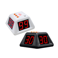 Minuteur numérique LED GANXIN pour jeux de société, échecs, mahjong, poker, avec compte à rebours de 20 ou 30 secondes