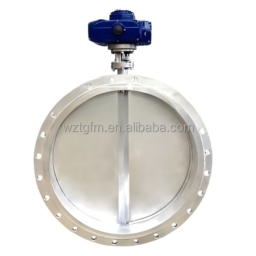 High Temperature Resistant Soft/hard sealed Worm Gear Electric butterfly Valve