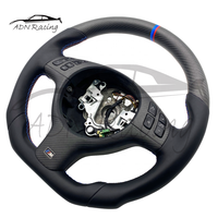 Volant en fibre de carbone noir brillant pour BMW M3 E46 E39 E53 330ci 325i 2001-2006