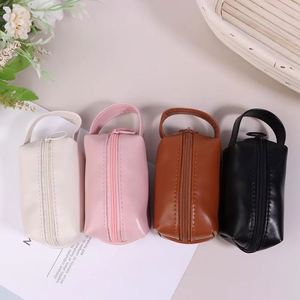 Portable Women Makeup Bag for Purse PU Cosmetic Bag Waterproof Toiletry <b>Mini</b> Lipstick Bag Cosmetic <b>Pouch</b> Travel - Product Image 2
