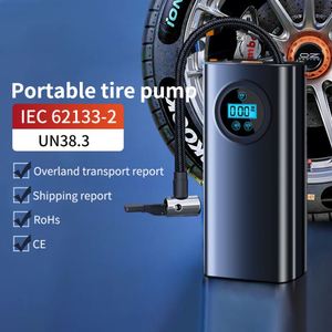 Hot Mini Portable voiture compresseur d'air 120w pompes à Air 12v automatique voiture vélo électrique gonfleur de <span class=keywords><strong>pneu</strong></span> pour voiture - Product Image 3