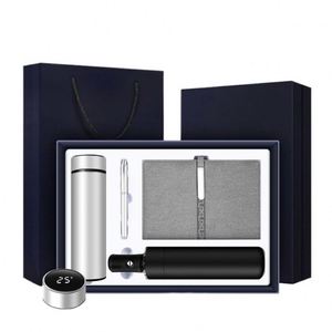 2025 Hot Sale Luxury Customized Corporate Promotional Gift <b>Set</b> with Pu Leather <b>Notebook</b> and Silk Screen Printing - Product Image 5