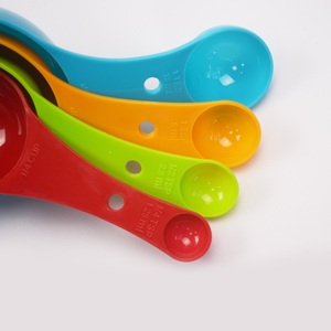 Cuchara de hielo de plástico, accesorio de cocina, <span class=keywords><strong>dos</strong></span> cucharas medidoras, taza medidora - Product Image 5