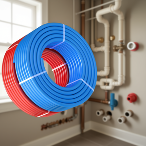 Tubería Flexible para Agua Pex-A de 3/4 Pulgadas, Roja y Azul, 100 Pies Cada Una, para Líneas de Plomería de Agua Caliente y Fría - Product Image 2