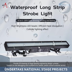 P800ip 800 Wát dải dài đa chức năng không thấm nước Strobe <span class=keywords><strong>LED</strong></span> ánh sáng RGBW DMX512 Đèn flash cho sân khấu <span class=keywords><strong>Bar</strong></span> với atomization IP67 - Product Image 3