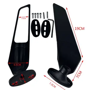 Accesorios de modificación de motocicleta NMAX Racing Wing espejo inverso para Yamaha Honda Suzuki