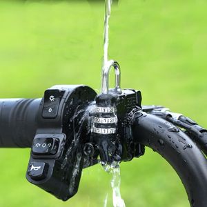 YH3271 vélo électrique moto mise à niveau trois mot de passe casque serrure voiture électrique antivol étanche <span class=keywords><strong>crochet</strong></span> fixe - Product Image 5