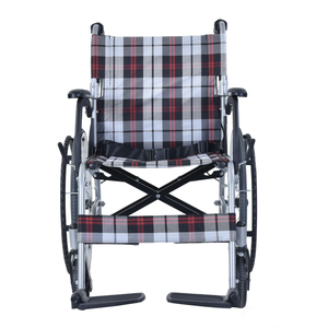 ทนทาน takan SYIV100-30A(JN) กรอบอลูมิเนียม PU สายพานปลอดภัยและรับน้ำหนักได้100กก. รถเข็นด้วยตนเองพร้อมพนักพิงพับได้ - Product Image 1