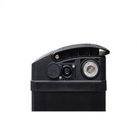Boîtier de batterie de vélo électrique ALX061B vide, compatible 36V-72V, pour cellules 18650/21700, en ABS+PC résistant aux chocs, personnalisable, solution tout-en-un