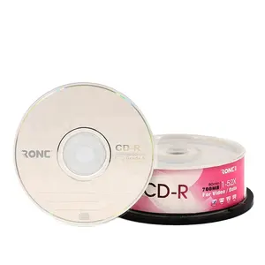 Factory 100% wholesale Virgin material grade A+ blank cd disk Recordable dvd lightscribe cdr