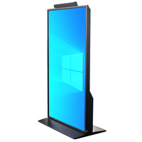 OEM ODM 75 Inch Full HD Anti-Glare Indoor Vertical LCD Ad Display Software Digital Signage Kiosk Cloud-Based CMS Retail Store